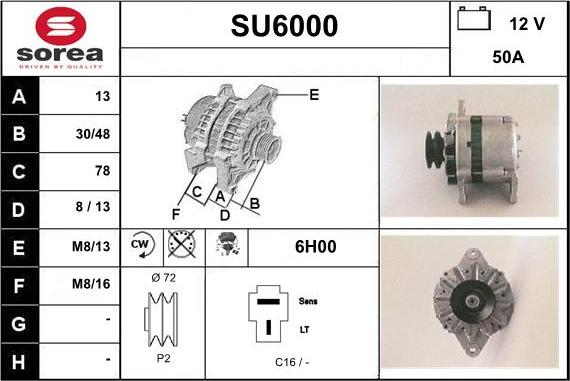 Sera SU6000 - Ģenerators ps1.lv