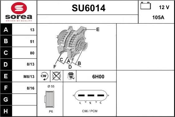 Sera SU6014 - Ģenerators ps1.lv