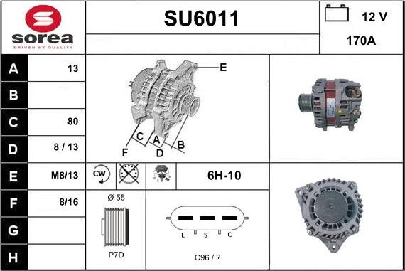 Sera SU6011 - Ģenerators ps1.lv