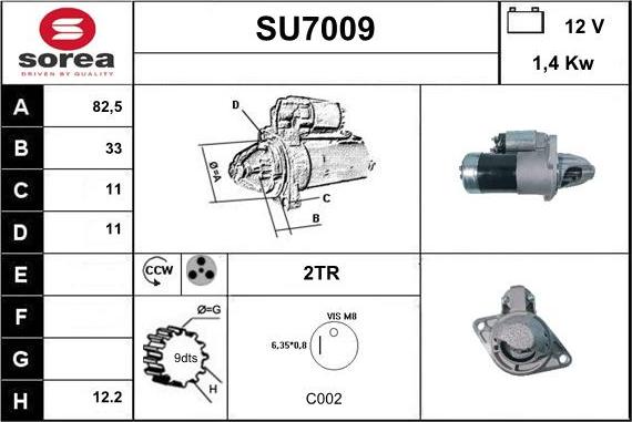 Sera SU7009 - Starteris ps1.lv