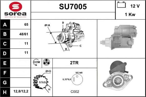 Sera SU7005 - Starteris ps1.lv