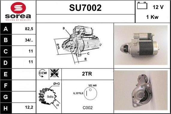 Sera SU7002 - Starteris ps1.lv