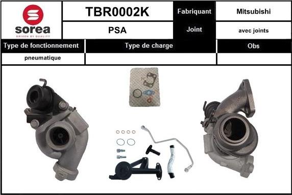 Sera TBR0002K - Kompresors, Turbopūte ps1.lv