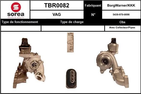 Sera TBR0082 - Kompresors, Turbopūte ps1.lv