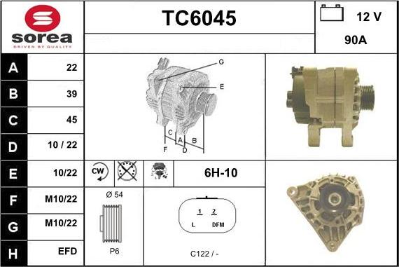 Sera TC6045 - Ģenerators ps1.lv
