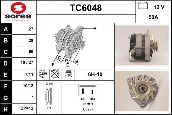 Sera TC6048 - Ģenerators ps1.lv