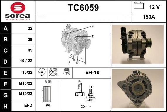 Sera TC6059 - Ģenerators ps1.lv