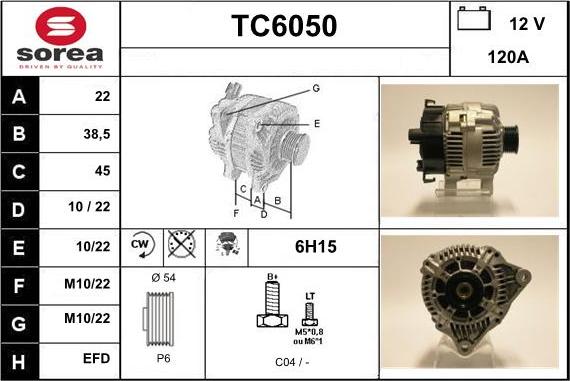 Sera TC6050 - Ģenerators ps1.lv