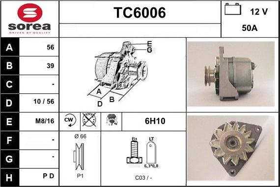 Sera TC6006 - Ģenerators ps1.lv