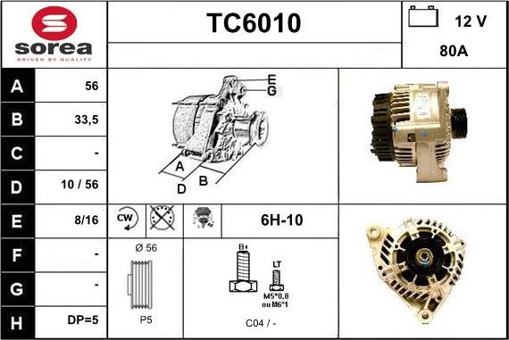 Sera TC6010 - Ģenerators ps1.lv