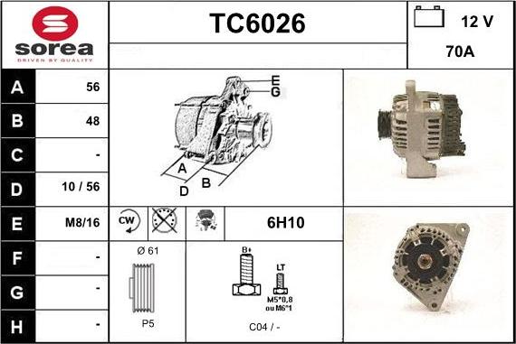 Sera TC6026 - Ģenerators ps1.lv