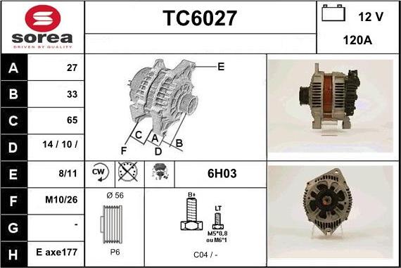 Sera TC6027 - Ģenerators ps1.lv