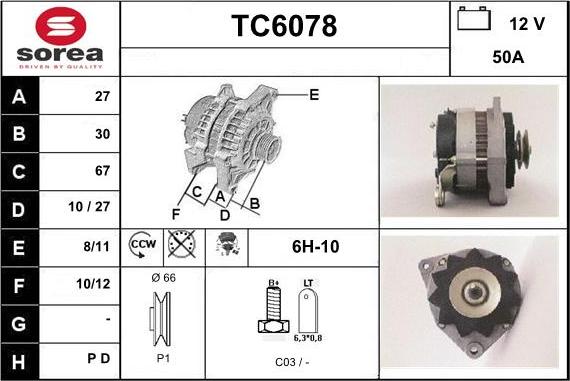 Sera TC6078 - Ģenerators ps1.lv