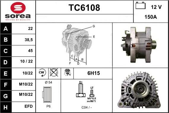 Sera TC6108 - Ģenerators ps1.lv