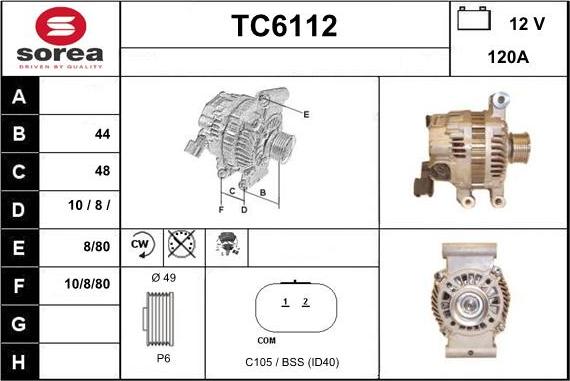 Sera TC6112 - Ģenerators ps1.lv