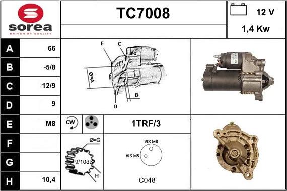 Sera TC7008 - Starteris ps1.lv