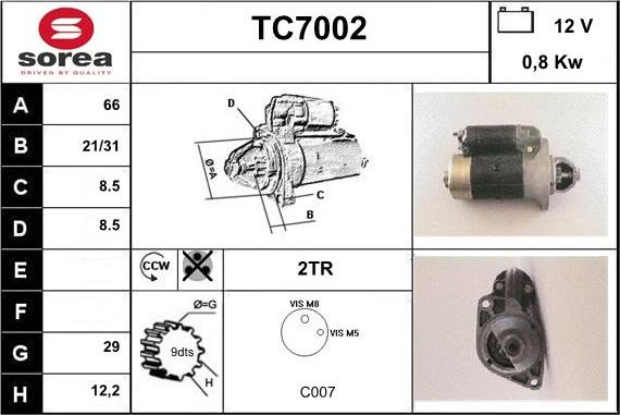 Sera TC7002 - Starteris ps1.lv