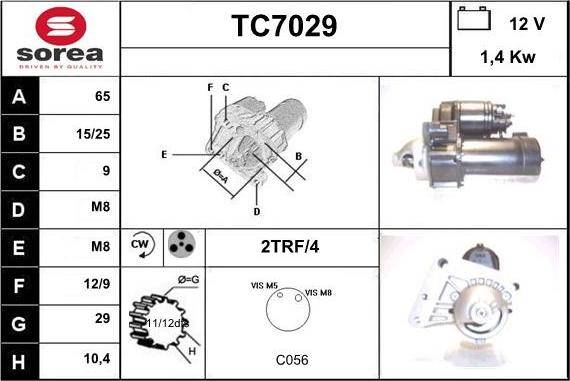 Sera TC7029 - Starteris ps1.lv