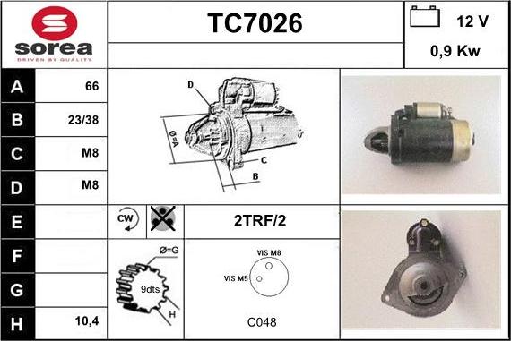 Sera TC7026 - Starteris ps1.lv