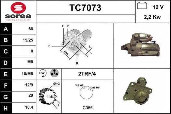 Sera TC7073 - Starteris ps1.lv