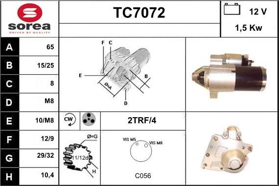 Sera TC7072 - Starteris ps1.lv