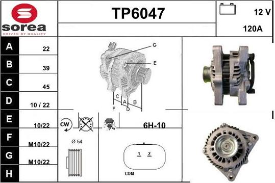 Sera TP6047 - Ģenerators ps1.lv
