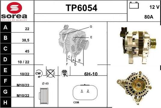 Sera TP6054 - Ģenerators ps1.lv