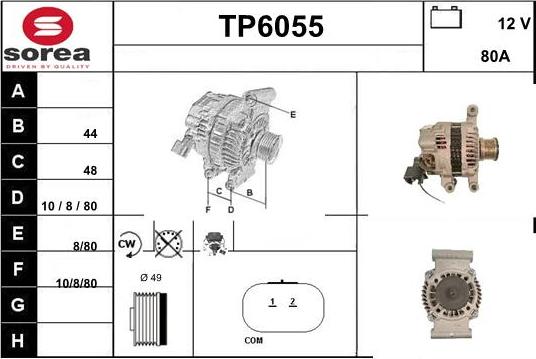 Sera TP6055 - Ģenerators ps1.lv