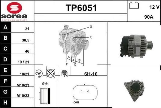 Sera TP6051 - Ģenerators ps1.lv