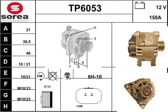 Sera TP6053 - Ģenerators ps1.lv