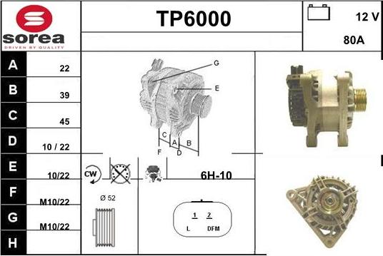 Sera TP6000 - Ģenerators ps1.lv