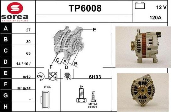 Sera TP6008 - Ģenerators ps1.lv