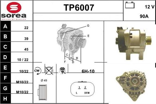 Sera TP6007 - Ģenerators ps1.lv