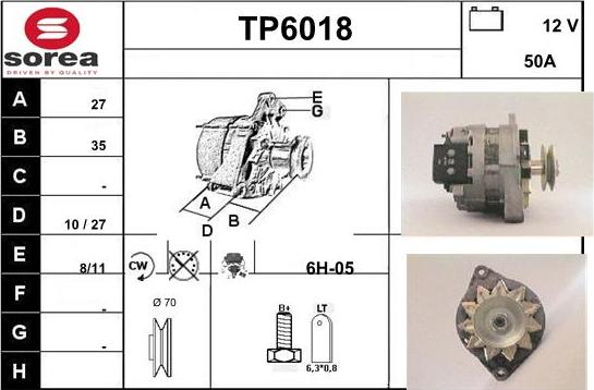 Sera TP6018 - Ģenerators ps1.lv