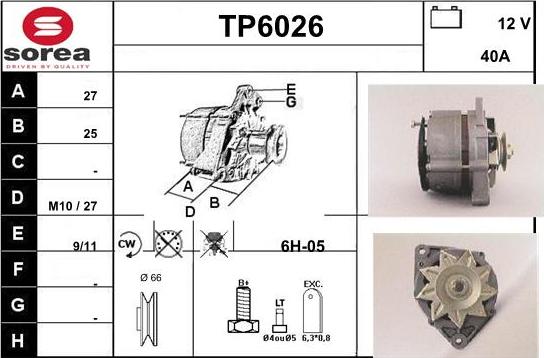 Sera TP6026 - Ģenerators ps1.lv