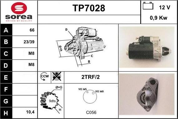 Sera TP7028 - Starteris ps1.lv