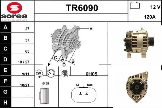 Sera TR6090 - Ģenerators ps1.lv