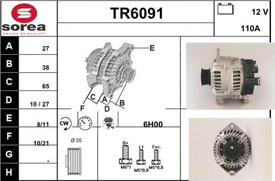 Sera TR6091 - Ģenerators ps1.lv