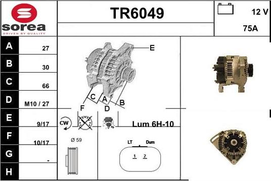 Sera TR6049 - Ģenerators ps1.lv