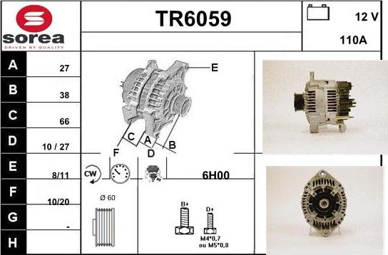 Sera TR6059 - Ģenerators ps1.lv