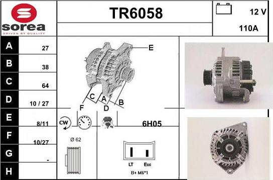 Sera TR6058 - Ģenerators ps1.lv