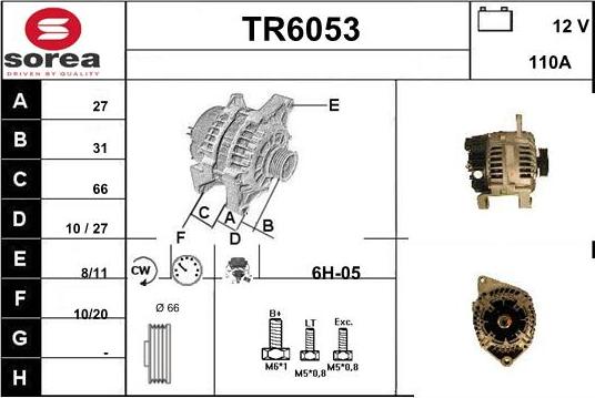 Sera TR6053 - Ģenerators ps1.lv