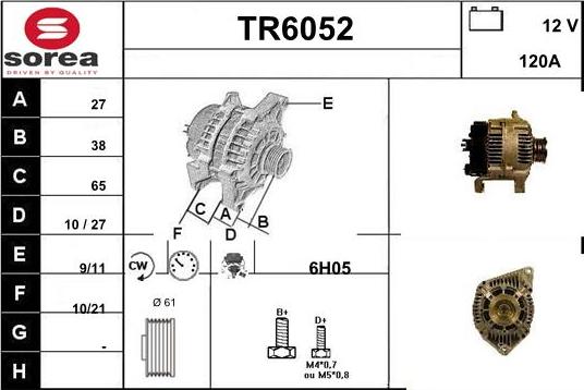 Sera TR6052 - Ģenerators ps1.lv