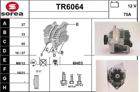 Sera TR6064 - Ģenerators ps1.lv