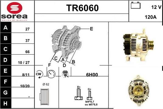 Sera TR6060 - Ģenerators ps1.lv