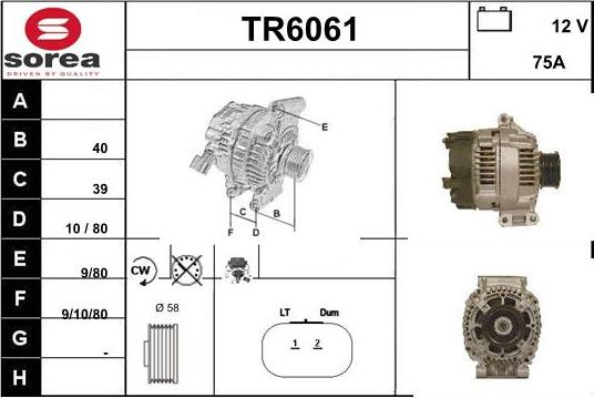 Sera TR6061 - Ģenerators ps1.lv