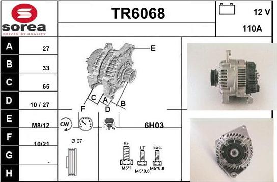 Sera TR6068 - Ģenerators ps1.lv