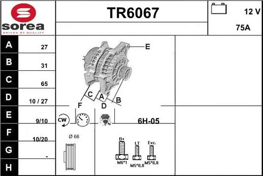 Sera TR6067 - Ģenerators ps1.lv