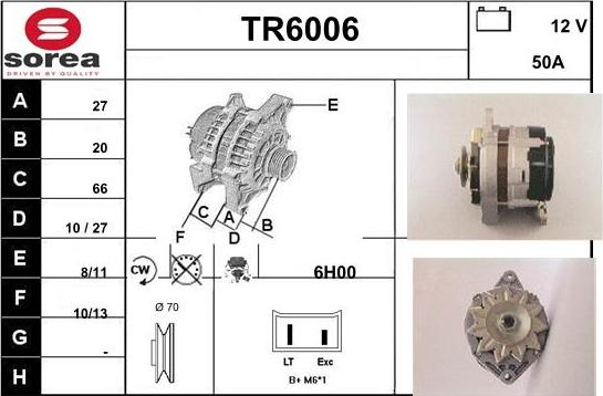 Sera TR6006 - Ģenerators ps1.lv