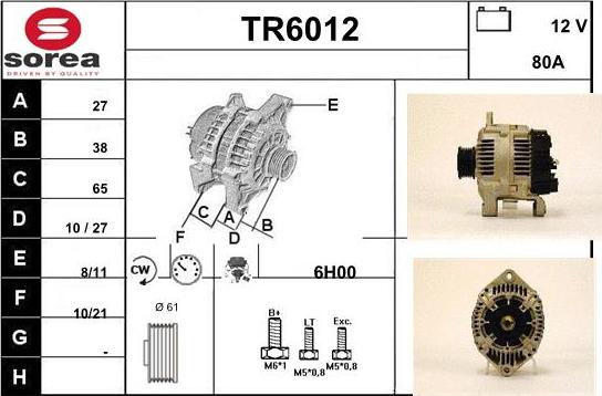 Sera TR6012 - Ģenerators ps1.lv